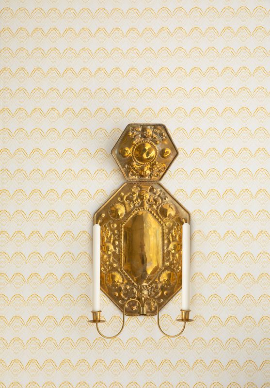 Kristin Geometric Wallpaper - Yellow
